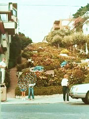 サンフランシスコ　ロンバートストリート（１９８３年）⑮－１