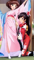 i_304552 akiyama_yukari girls_und_panzer isuzu_hana itou_takeshi kimono tagme