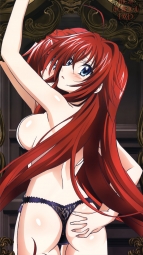 i_304462 ass ass_grab breasts highschool_dxd pantsu rias_gremory topless