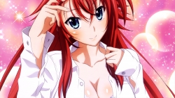 323991 bra cleavage highschool_dxd open_shirt rias_gremory