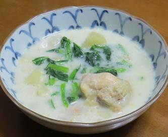 青菜入りシチュー